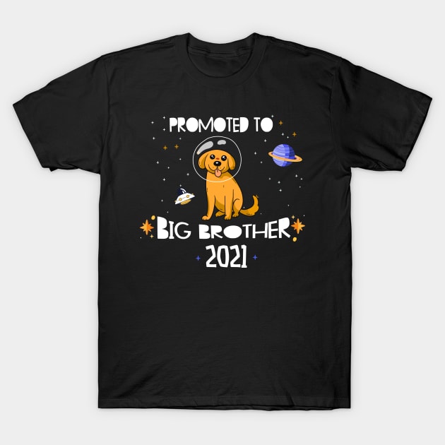 big brother 2021 dog astronaut pregancy announcement T-Shirt by alpmedia